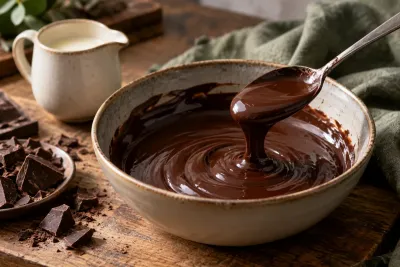 Ganache de ciocolată: alege consistența înainte să începi
